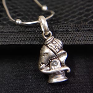 925 Sterling Silver Lord Ganesha Pendant With Shiva Linga,Lord Shiva lingam pendant ,Shiva&#39;s Son Pendant,Hindu Lord Pendant,Boho jewellery