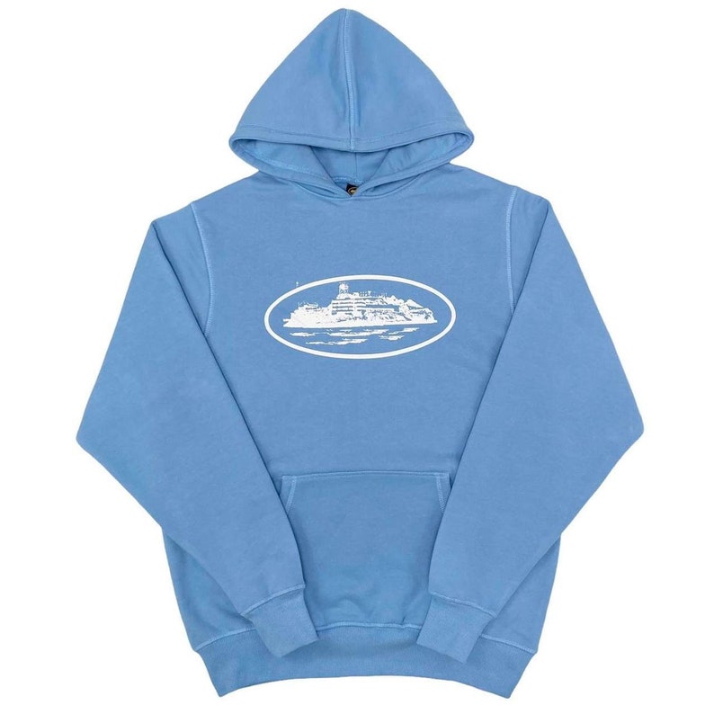 Corteiz Alcatraz RTW Hoodie Baby Blue Size Medium Brand - Etsy