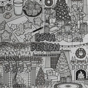 21 Christmas coloring pages