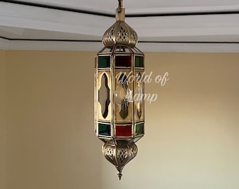 Moroccan lantern , Moroccan pendant light , Moroccan lamp