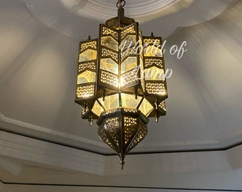 Moroccan lamp , Moroccan lantern , Moroccan pendant light , Moroccan ceiling lights