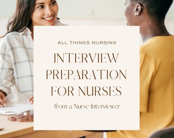 Vorstellungsgespräch-Vorbereitung für Nurses