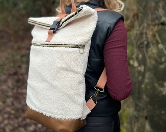 Roll Top Backpack "Cuddly"