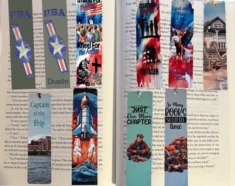 Aluminum Bookmarks, Cute Bookmarks, Patriotic Bookmarks, Great Gift