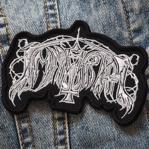 IMMORTAL Embroidered Patch (Black Metal)