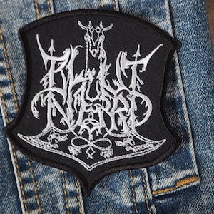 BLUT AUS NORD Black Metal Embroidered Patch