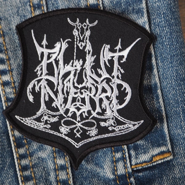 BLUT AUS NORD Black Metal Embroidered Patch
