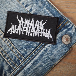 ANAAL NATHRAKH Death Black Metal Embroidered Patch
