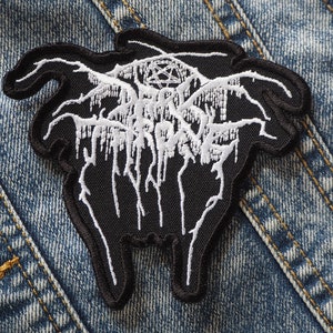 DARKTHRONE Black Metal Embroidered Patch