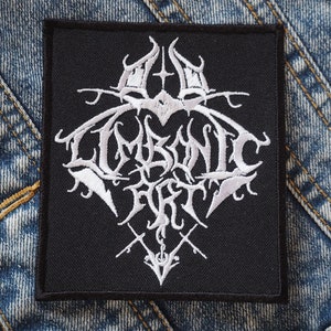 LIMBONIC ART Embroidered Patch (Black Metal)