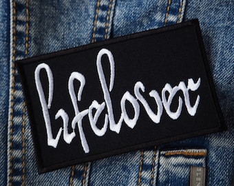 LIFELOVER Embroidered Patch (Black Metal, Dsbm)