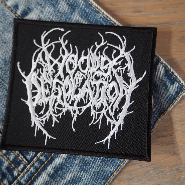 WOODS OF DESOLATION Austere Atmospheric dsbm Black Metal Embroidered Patch