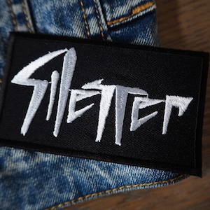 SILENCER Embroidered Patch (Black Metal)