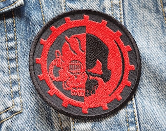 Patch bordado inspirado em WARHАMMЕR