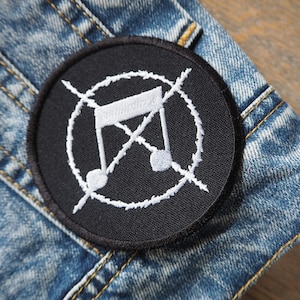 GRINDCORE SYMBOL Embroidered Patch