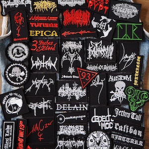 Black/Death/Doom/Horror/Heavy Metal patches #19