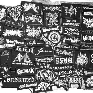 Black / Death / Doom / Gothic / Heavy Metal patches #25