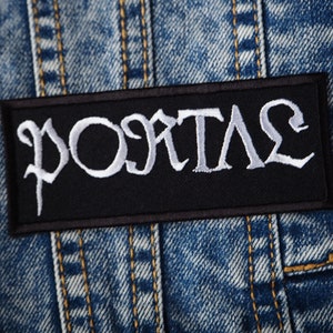 PORTAL Embroidered Patch (Doom Metal)