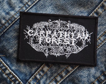 CARPATHIAN FOREST Embroidered Patch (Black Metal)