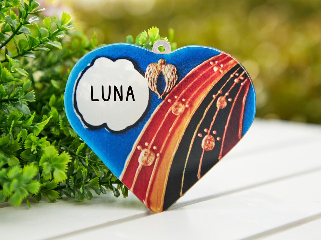 Custom Pet Memorial Rainbow Bridge Suncatcher/hanging Pet Memorial