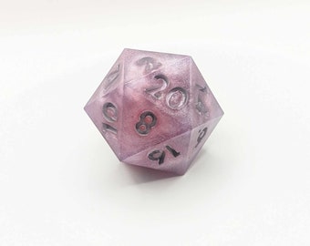 Creeping Lilac Chonk D20 Dice