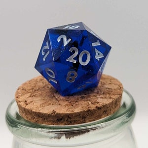 Whovian Blue Chonk D20