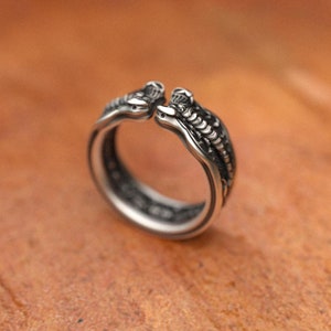 Scorpion Handmade Sterling Silver Ring 925 Silver Unique Jewelry Intricate Scorpion Design Adjustable Ring for Nature Lovers
