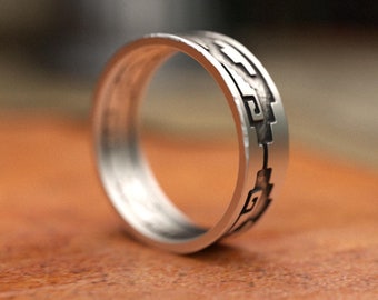 90s nagual silver 925 ring