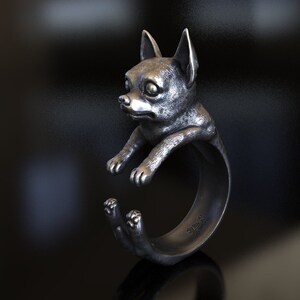 Dog Themed Rings Etsy Canada