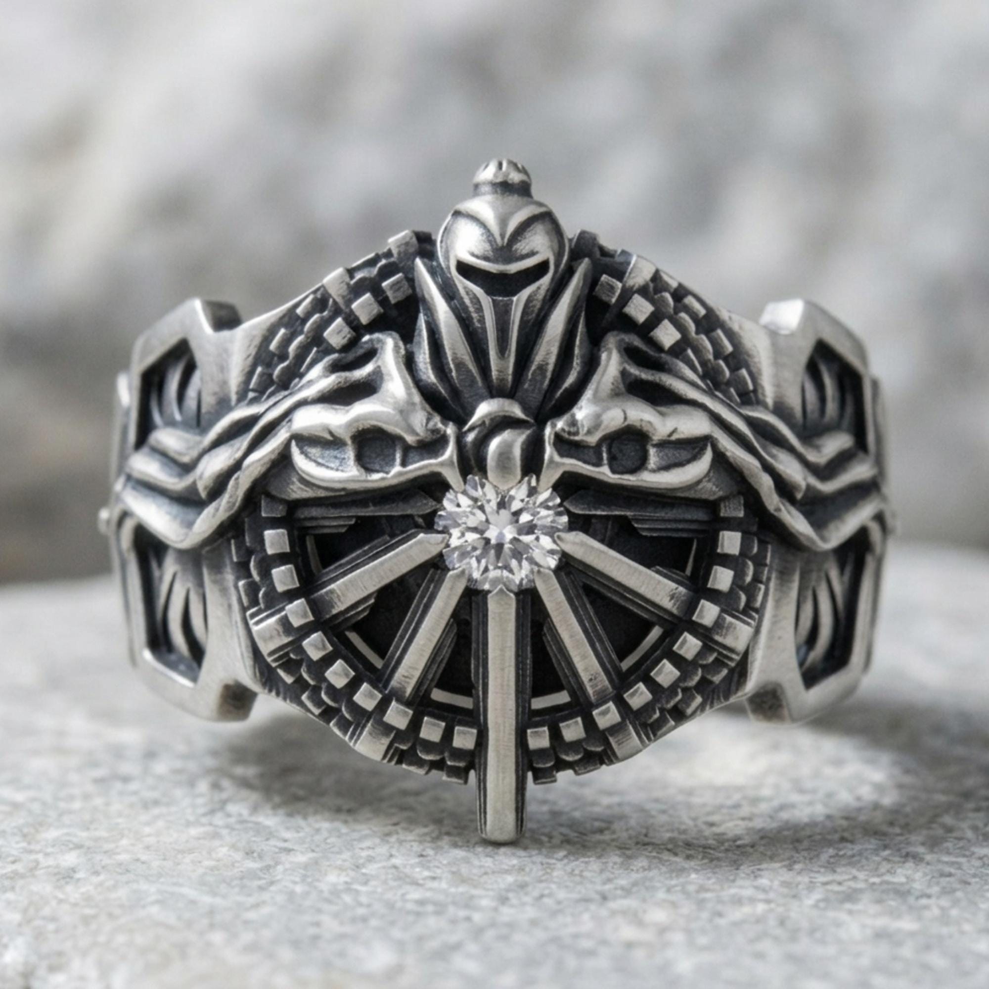 Ring of Legend Lucii, Handmade Final Fantasy Ring, Regis Lucis