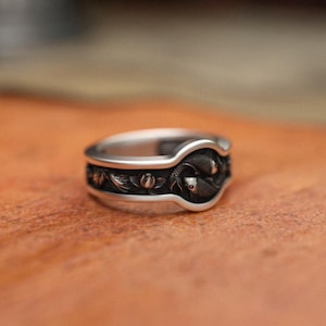 Yin Yang Carp Koi Fish    Japanese Ornament Design Symbol of Balance Unique Artistic Jewelry Cultural Fusion