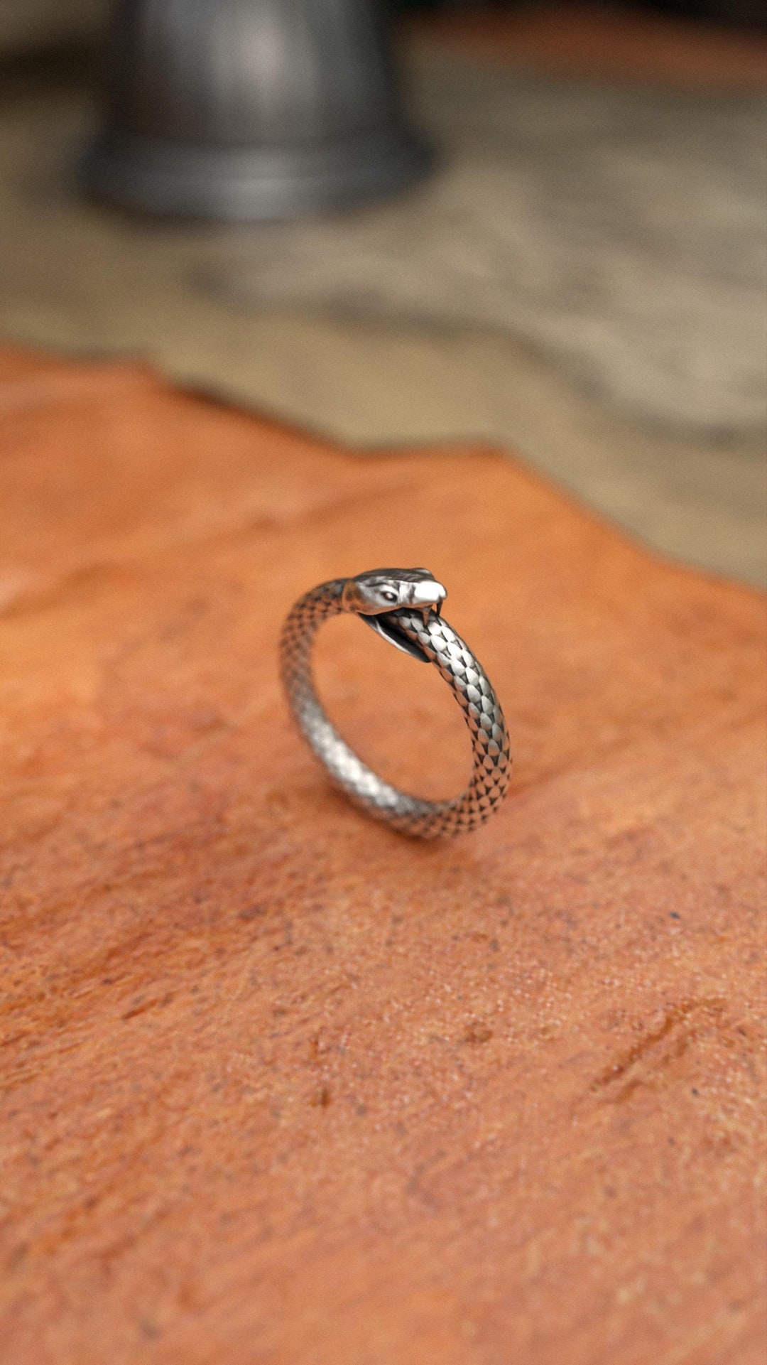 14TH ADDICTION:SNAKE TURQUOISE RING – ANOMALIE WORLD