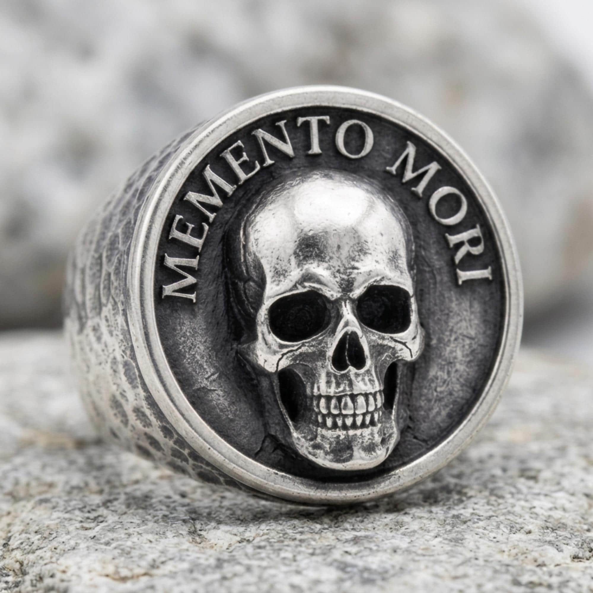 Memento mori ring - Etsy 日本