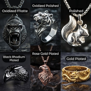 Celestial Pendant Sterling Silver Necklace main image 1