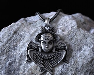 Silverly Collana Con Martello Di Thor In Argento Sterling 925 - Ciondolo Vichingo Con Nodo Trinity Su Catena 45 Cm - Gioiello Uomo E Donna