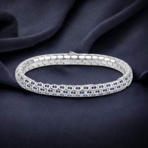 Exclusive Python & Panther Bracelet, Sterling Silver Adjustable Unisex Jewelry, Distinctive Gift Idea, Serene Summer Wear, Artisan-Crafted