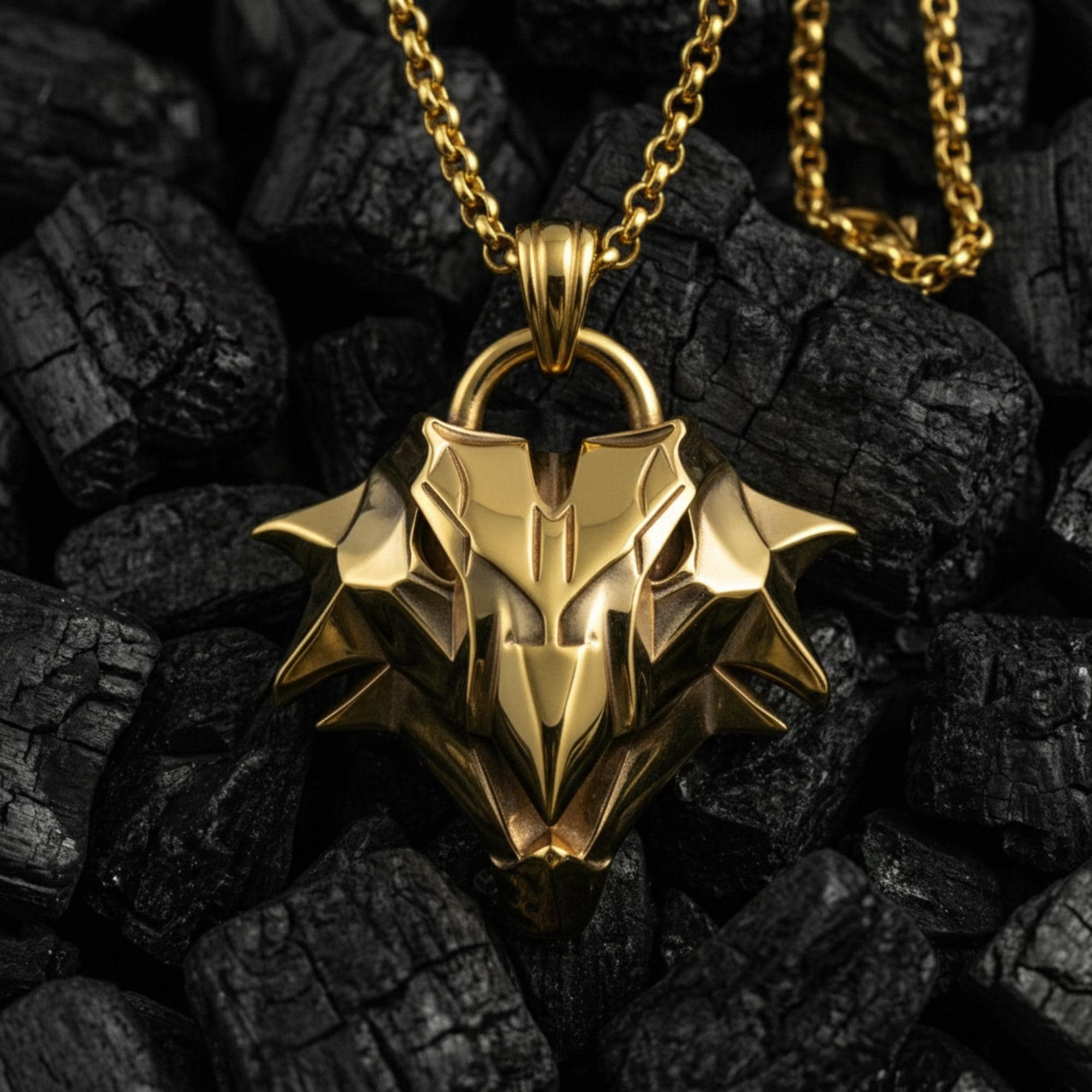Griffin School Medallion Necklace - 925 Sterling Silver
