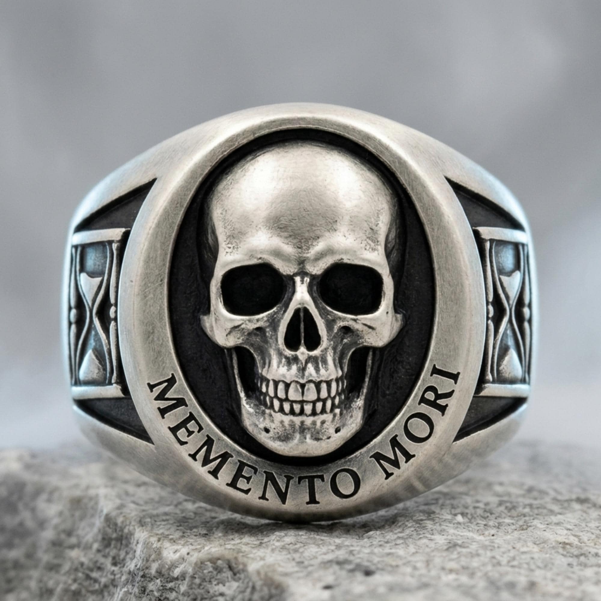 Skull Signet Ring - Etsy