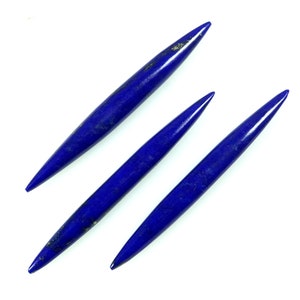 Real Natural Lapis lazuli Gemstone Tusk, Tribal Septum, Septum Spike, Septum pincher, Handmade Jewelry, Size 1.6mm to 10mm .Custom Available
