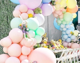 kit arche de ballon , support de ballon, décor de fête d'anniversaire de mariage, décoration de fond de fête prénatale