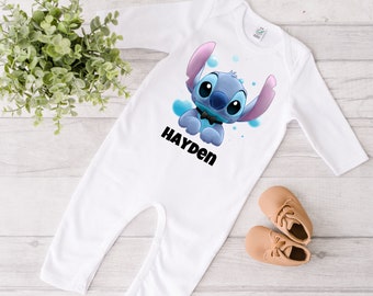 Disney stitch sale onesie baby