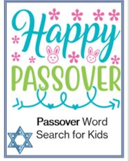 Passover Word Search, Printable Passover Word Search, Passover Activity for Kids, Passover ...