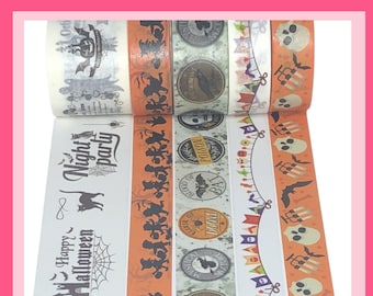 WASHI SAMPLES:  Halloween