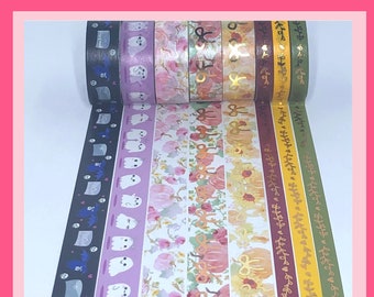 WASHI SAMPLES:  2019 Simply Gilded, I Love Fall Release