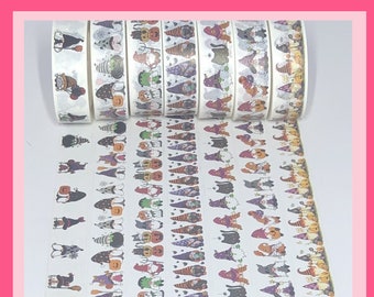WASHI SAMPLES:  Halloween Gnomes