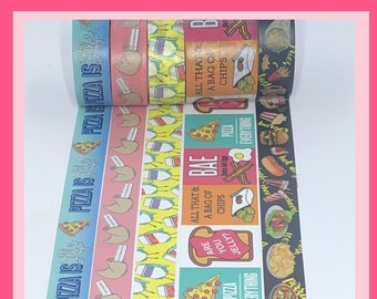 WASHI SAMPLES:  Snacks