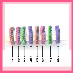 WASHI SAMPLES:  2020 Simply Gilded, Neon Skulls and Bats