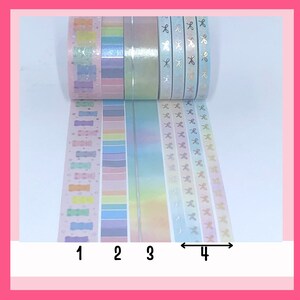 WASHI SAMPLES:  2019 Simply Gilded, Confections