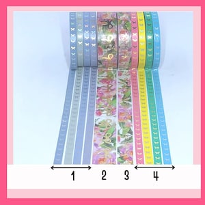 WASHI SAMPLES:  2019 Simply Gilded