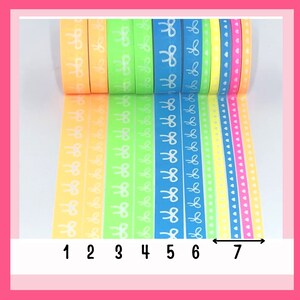 WASHI SAMPLES:  2020 Simply Gilded Neon